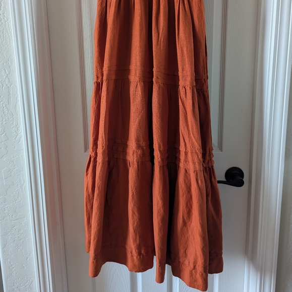 Anthropologie Somerset Linen Maxi Dress - Picture 8 of 8